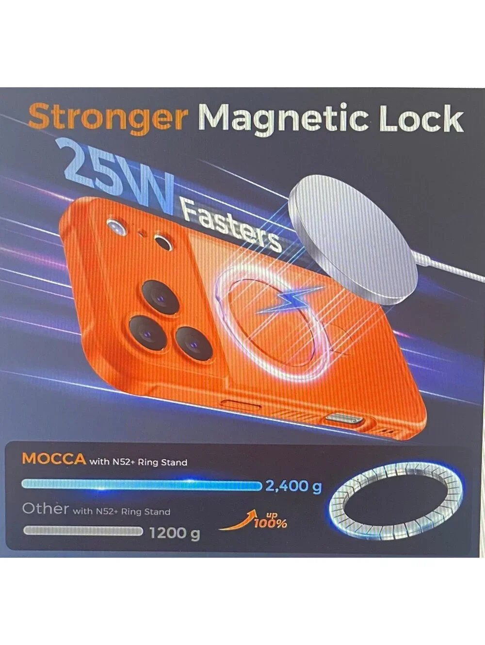 MOCCA Case for iPhone 17 Pro Orange